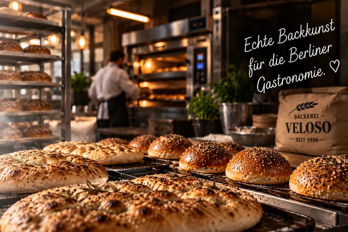 Backstube mit frischen Backwaren für Berliner Gastronomie