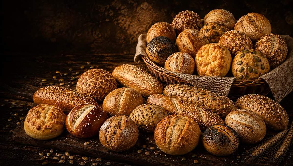 Frische Brötchen der Bäckerei Veloso