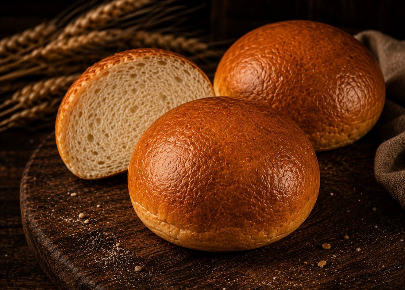 Brioche Bun vegan für Gastronomie