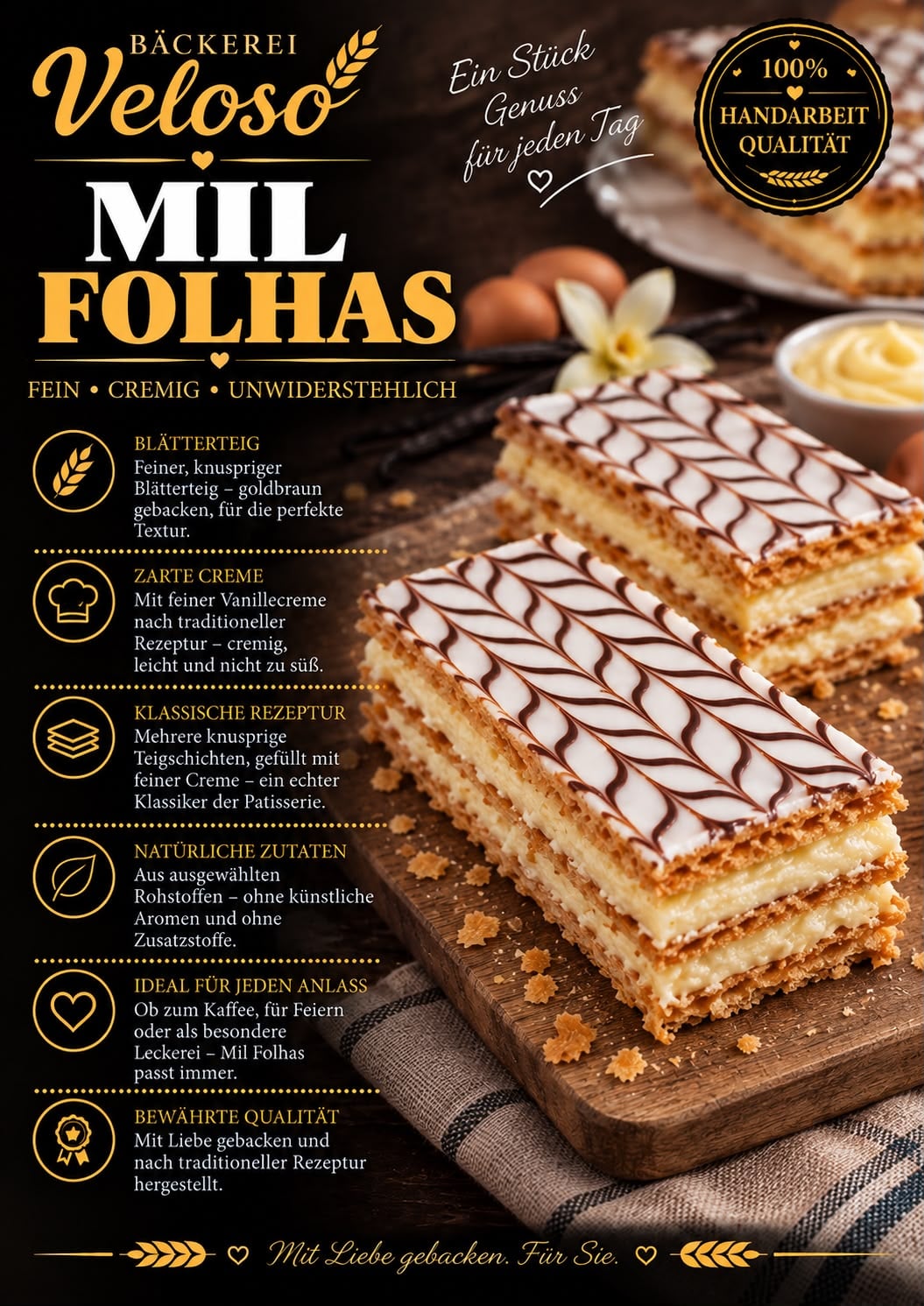 Mil Folhas von Bäckerei Veloso