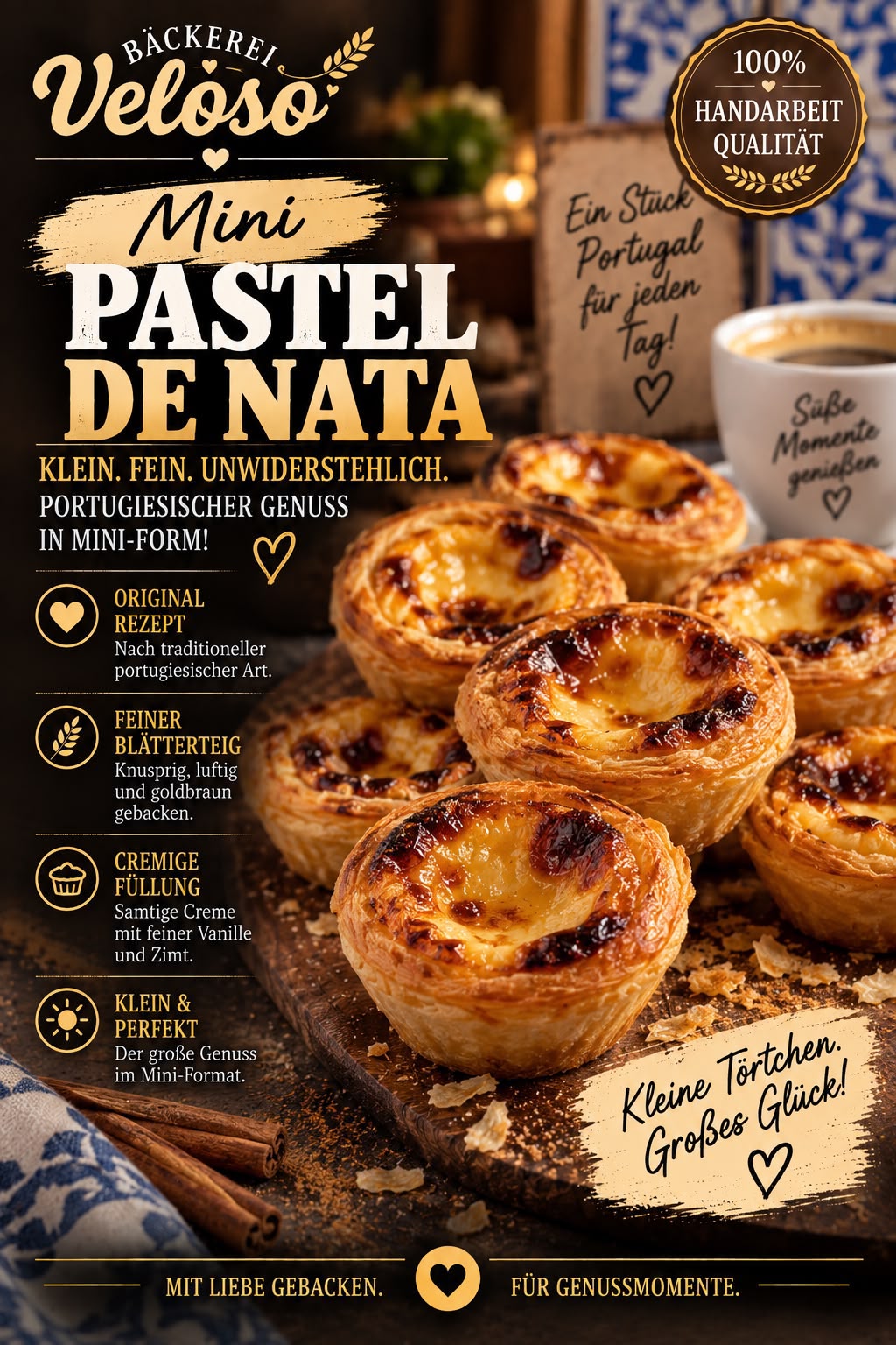 Mini Nata von Bäckerei Veloso