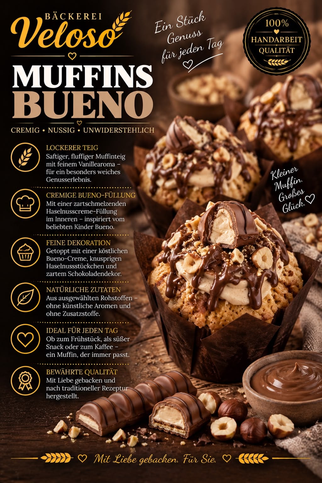 Muffin Bueno von Bäckerei Veloso