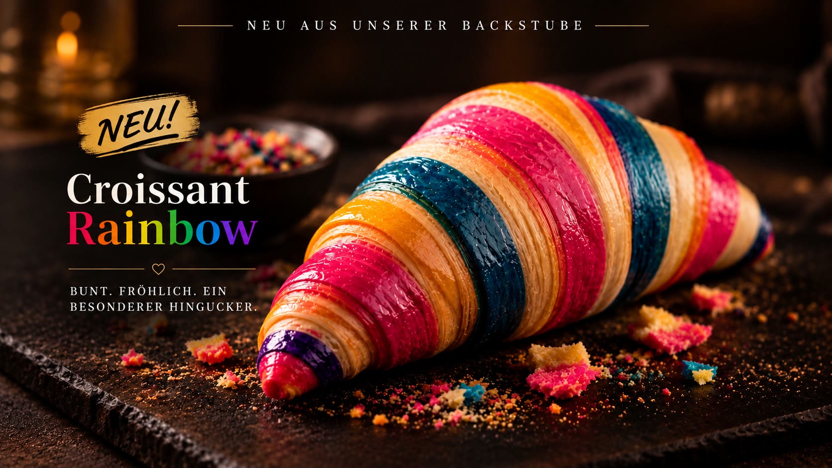 Croissant Rainbow